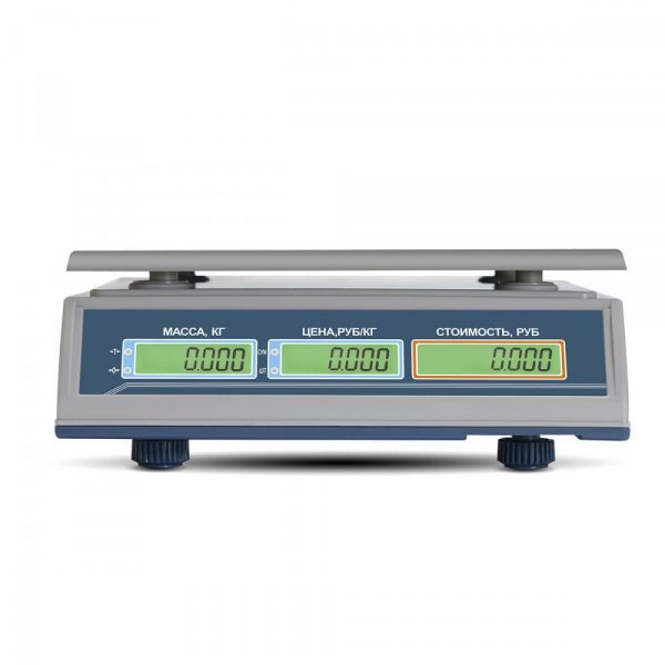 Торговые весы M-ER 322AC LCD «Ibby» панель
