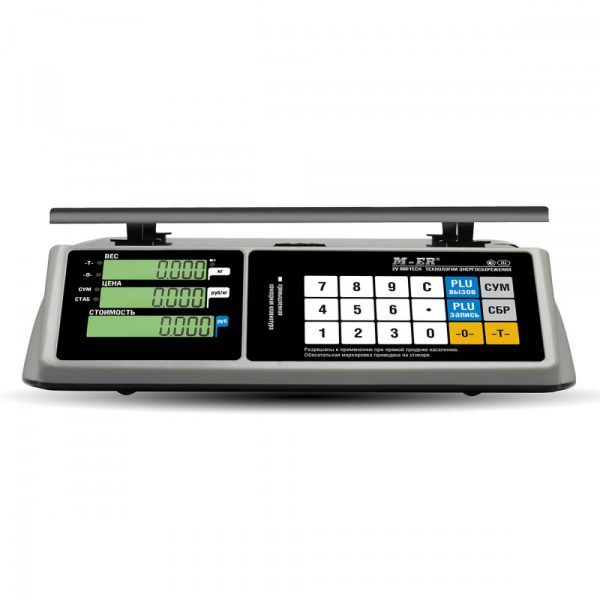 Торговые весы M-ER 328 AC(PX) «Touch-M» с панелью и дисплеем